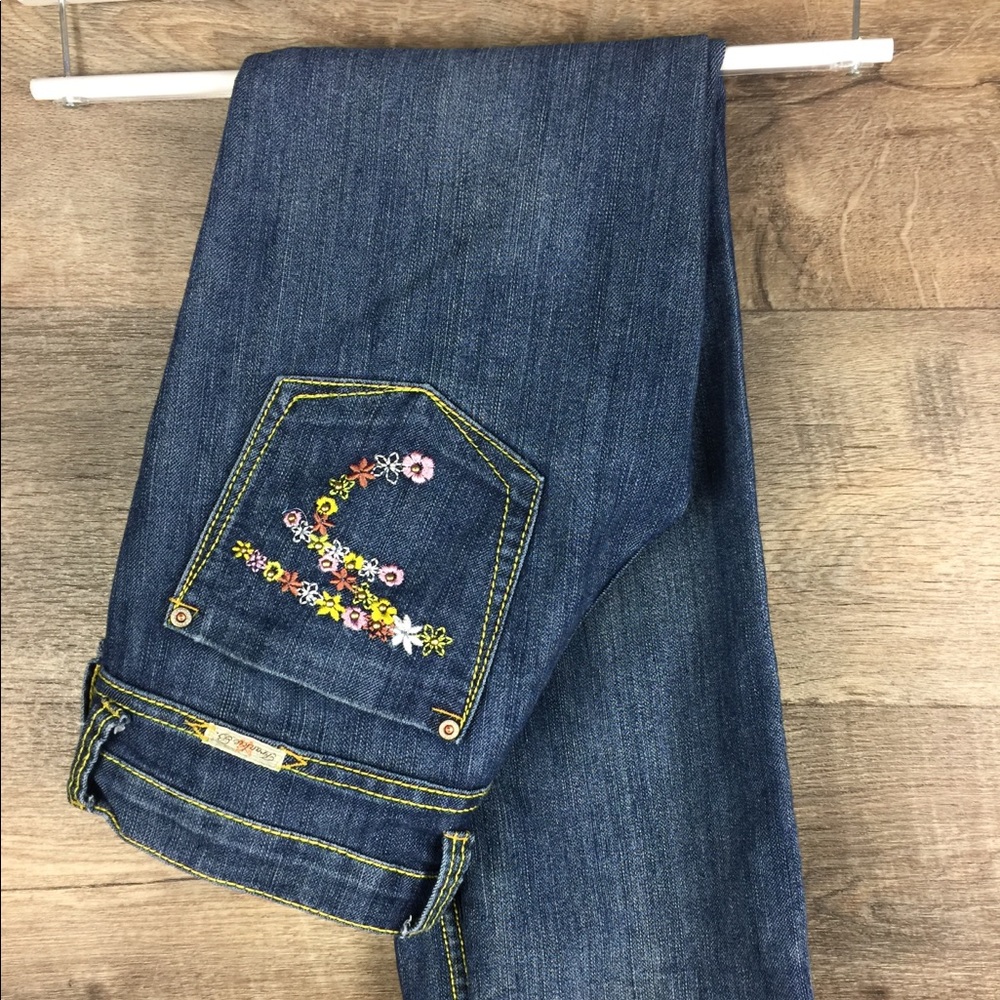 Frankie B women’s jeans floral